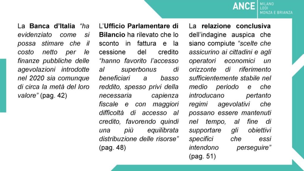 Indagine parlamentare e transizione energetica